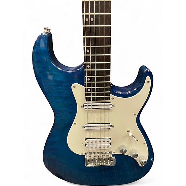 Used Greg Bennett Design by Samick MALIBU Blue Solid Body Electric Guitar