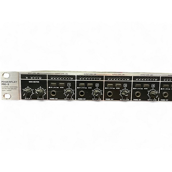 Used Behringer Powerplay PRO 8 HA8000 Headphone Amp