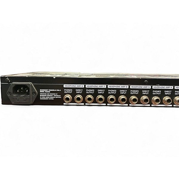 Used Behringer Powerplay PRO 8 HA8000 Headphone Amp