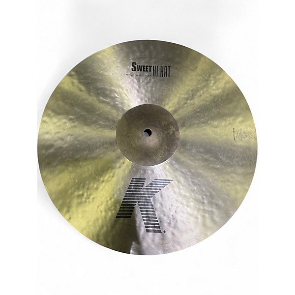 Used Zildjian 16in K Sweet Hi-Hat Bottom Cymbal