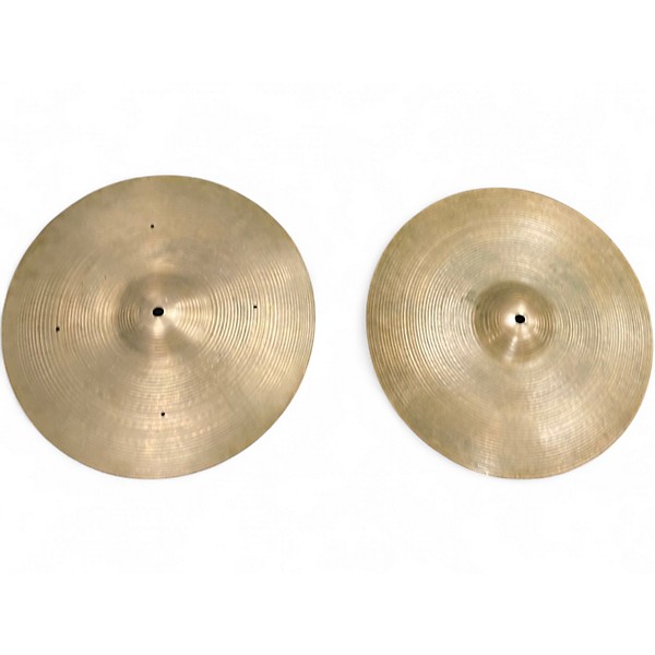 Used Zildjian 14in Avedis Hi Hat Pair Cymbal