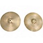 Used Zildjian 14in Avedis Hi Hat Pair Cymbal