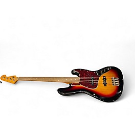 Used Squier Classic Vibe 1960S Jazz Bass 3 Color Sunburst Electric Bass Guitar