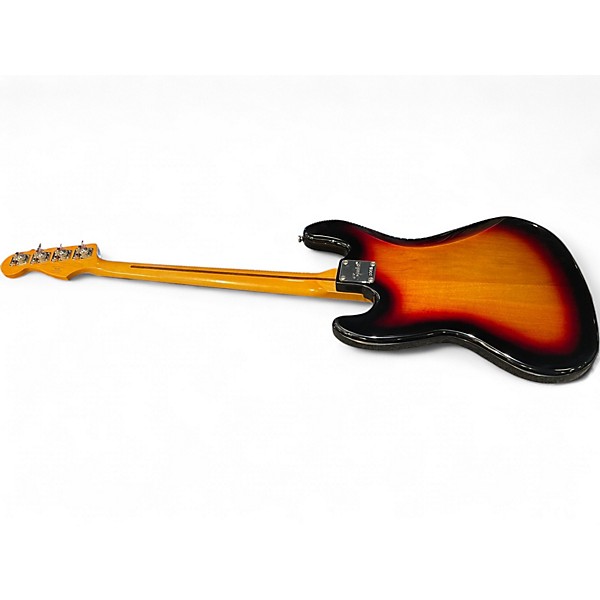 Used Squier Classic Vibe 1960S Jazz Bass 3 Color Sunburst Electric Bass Guitar