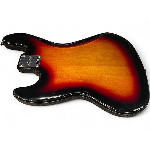 Used Squier Classic Vibe 1960S Jazz Bass 3 Color Sunburst Electric Bass Guitar