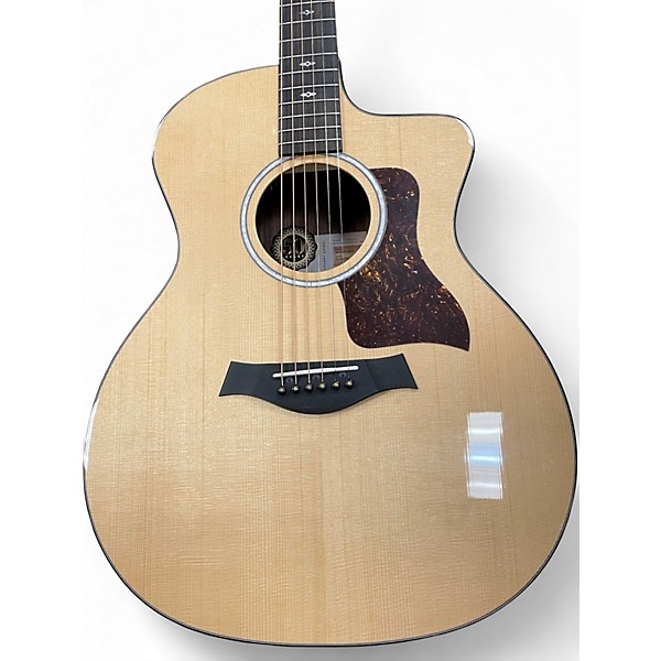 Used Taylor 214CE Plus LTD Natural Acoustic Electric Guitar