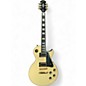 Used Epiphone Les Paul Custom Blackback Antique Ivory Solid Body Electric Guitar thumbnail