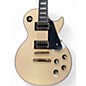 Used Epiphone Les Paul Custom Blackback Antique Ivory Solid Body Electric Guitar