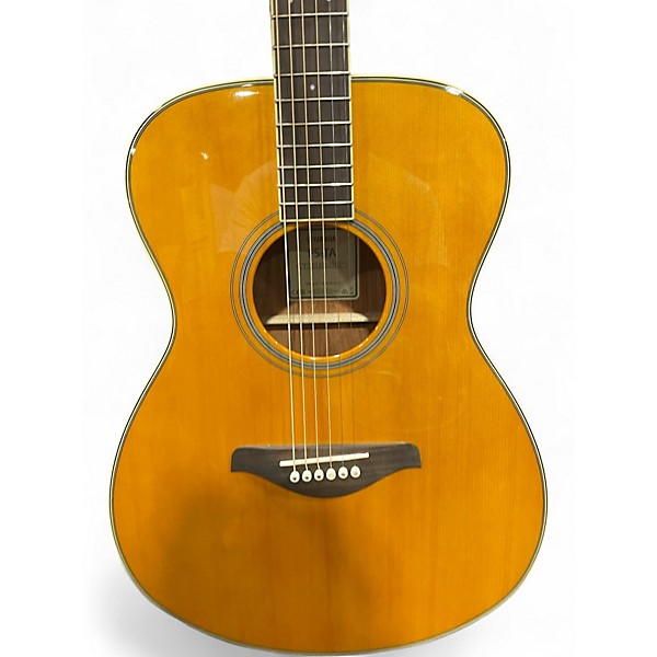 Used Yamaha FSTA TransAcoustic Concert Natural Acoustic Electric Guitar