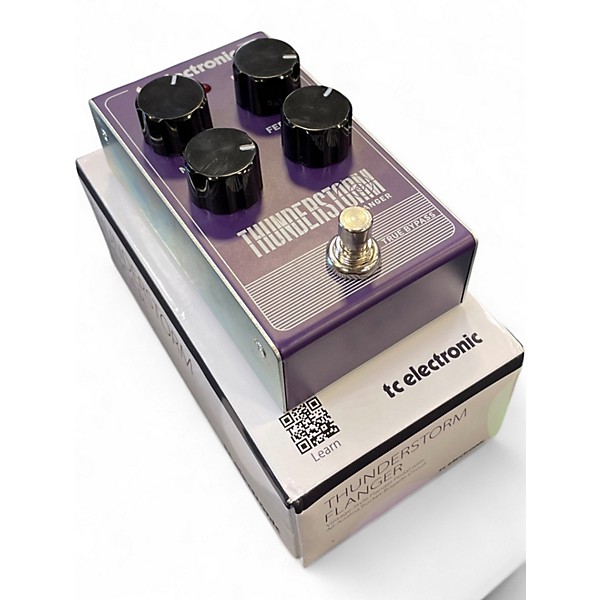 Used TC Electronic Thunderstorm Flanger Effect Pedal