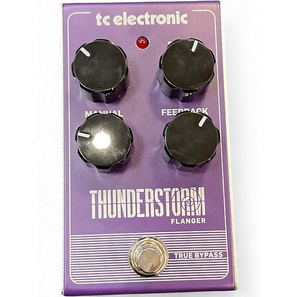 Used TC Electronic Thunderstorm Flanger Effect Pedal