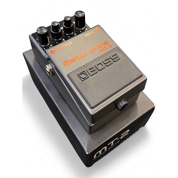 Used BOSS MT2 Metal Zone Distortion Effect Pedal