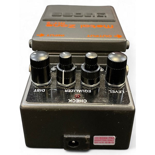 Used BOSS MT2 Metal Zone Distortion Effect Pedal