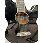 Used Ibanez TCY10E Talman Black Acoustic Electric Guitar