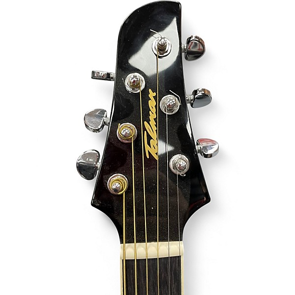 Used Ibanez TCY10E Talman Black Acoustic Electric Guitar