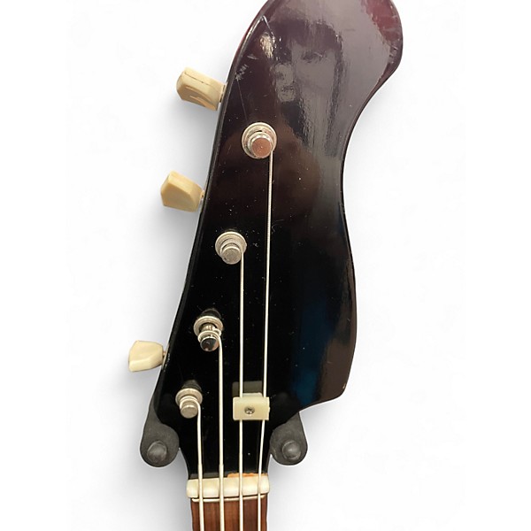 Used Valco 60s Supro Violin Black Electric Bass Guitar