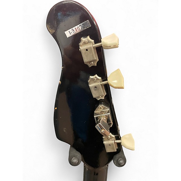 Used Valco 60s Supro Violin Black Electric Bass Guitar