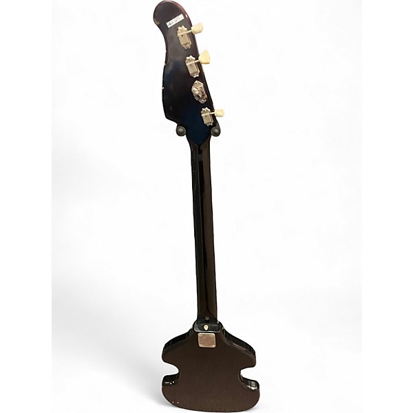 Used Valco 60s Supro Violin Black Electric Bass Guitar