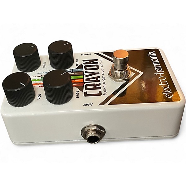 Used Electro-Harmonix Crayon Full Range Overdrive Effect Pedal