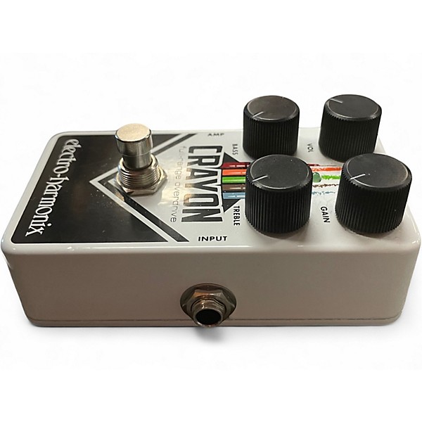 Used Electro-Harmonix Crayon Full Range Overdrive Effect Pedal