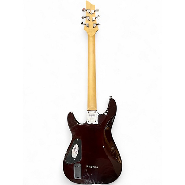 Used Schecter Guitar Research Demon 6 Cherry Sunburst Solid Body Electric Guitar