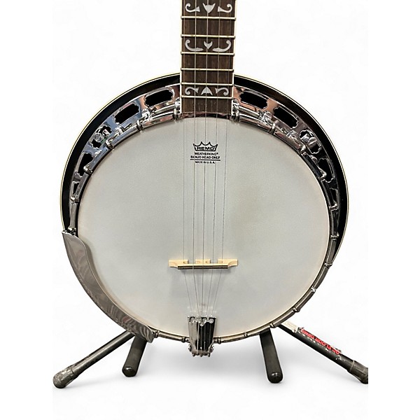 Used Fender FB55 Natural Banjo