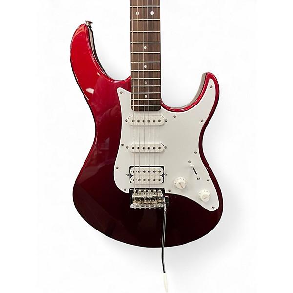 Used Pacifica PAC012 Metallic Red Solid Body Electric Guitar