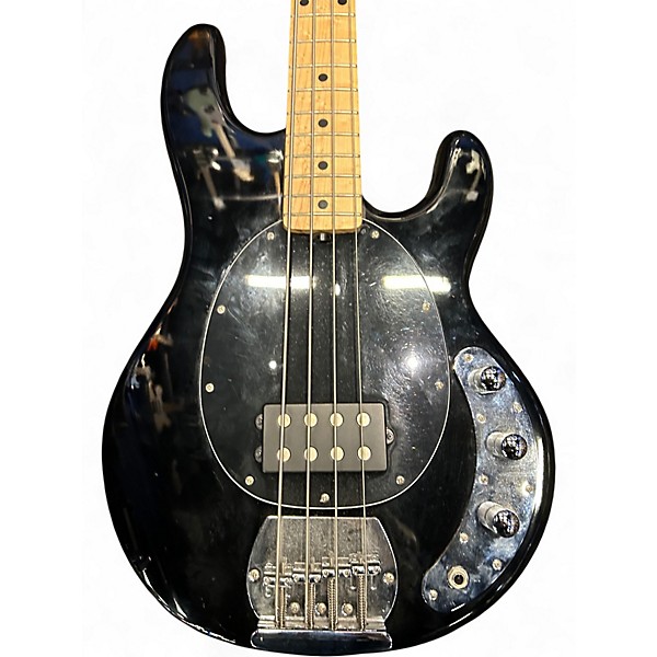 Used Sterling by Music Man SUB STINGRAY 4 Black Electric Bass Guitar