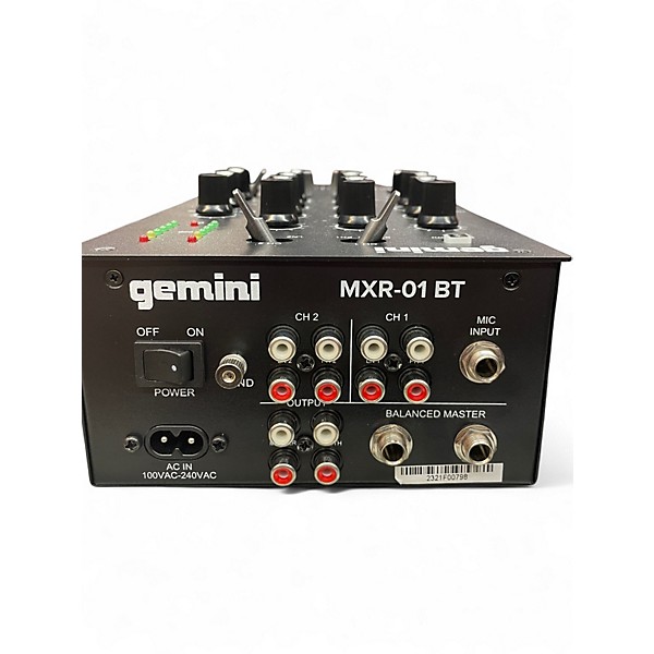 Used Gemini MXR01BT DJ Mixer