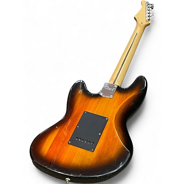 Used Cort SP3 3 Color Sunburst Solid Body Electric Guitar