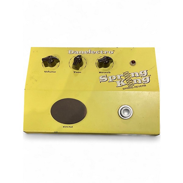 Used Danelectro Spring King Spring Reverb Effect Pedal