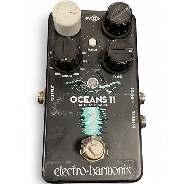 Used Electro-Harmonix Oceans 11 Reverb Effect Pedal