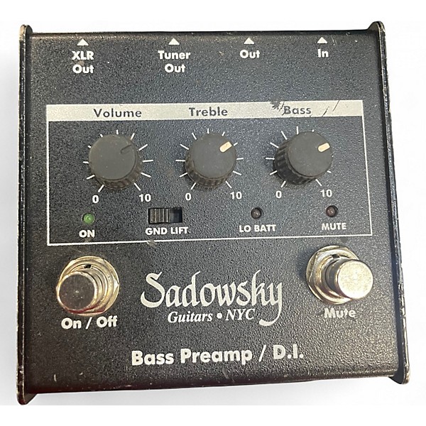 Used Sadowsky Guitars BASS PREAMP DI Bass Preamp | Guitar Center