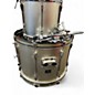 Used Pearl 5 Piece EXPORT Silver Drum Kit