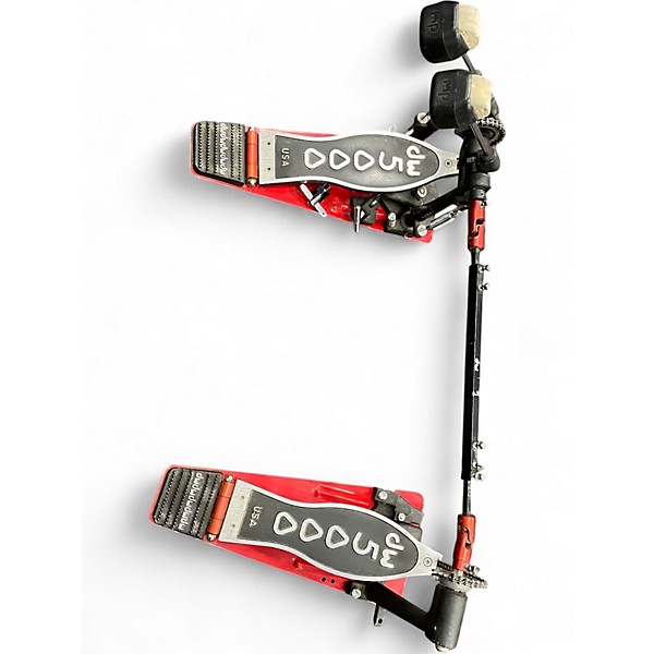 Used DW 5000 Series Double LEFTY Double Bass Drum Pedal