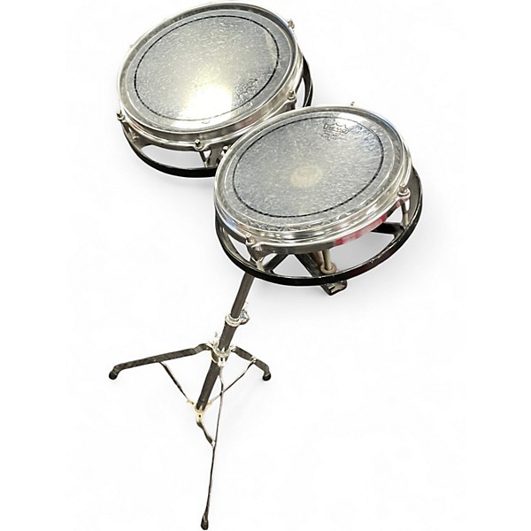Used Remo 10in ROTO TOMS Clear Drum