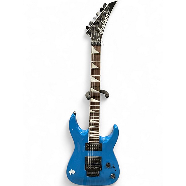 Used Jackson JS32 Dinky Blue Solid Body Electric Guitar