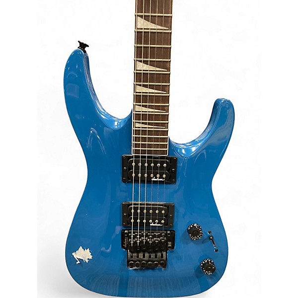 Used Jackson JS32 Dinky Blue Solid Body Electric Guitar