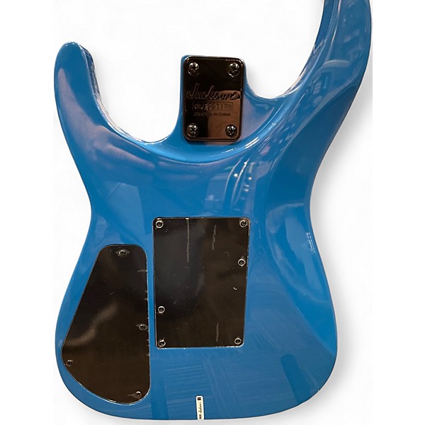 Used Jackson JS32 Dinky Blue Solid Body Electric Guitar