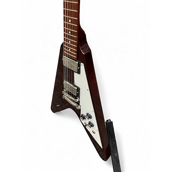 Used Gibson Flying V Candy Apple Red Solid Body Electric Guitar