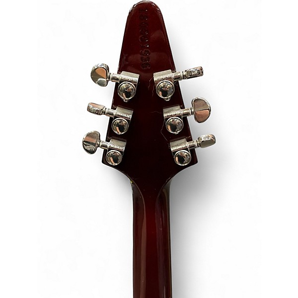Used Gibson Flying V Candy Apple Red Solid Body Electric Guitar