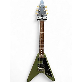 Used Gibson FLYING V TRIBUTE OLIVE DRAB Solid Body Electric Guitar
