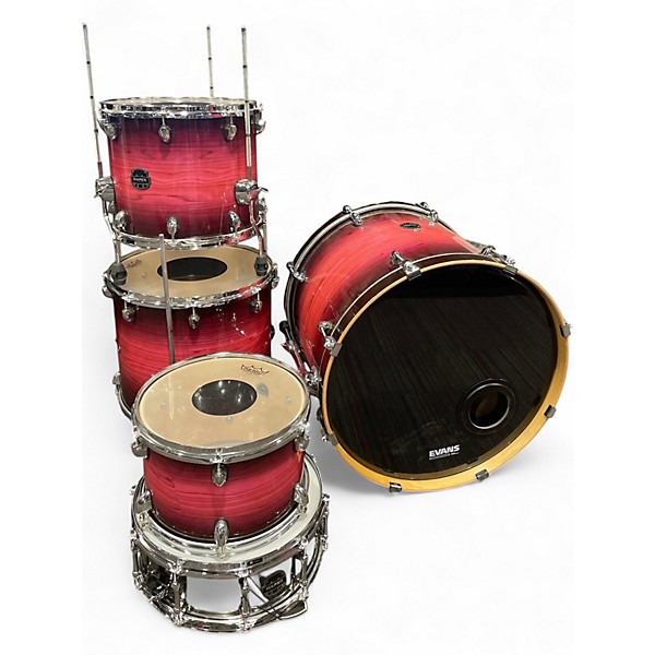 Used Mapex 6 Piece Armory Studioease Tanzanite burst Drum Kit