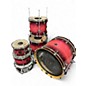 Used Mapex 6 Piece Armory Studioease Tanzanite burst Drum Kit