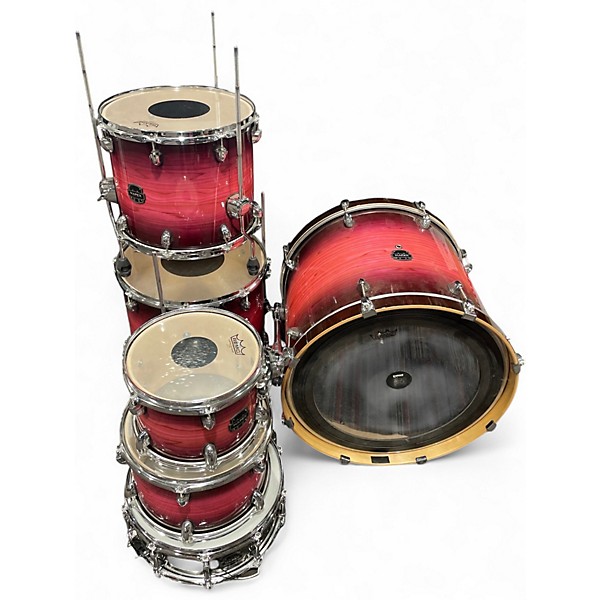 Used Mapex 6 Piece Armory Studioease Tanzanite burst Drum Kit
