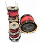 Used Mapex 6 Piece Armory Studioease Tanzanite burst Drum Kit