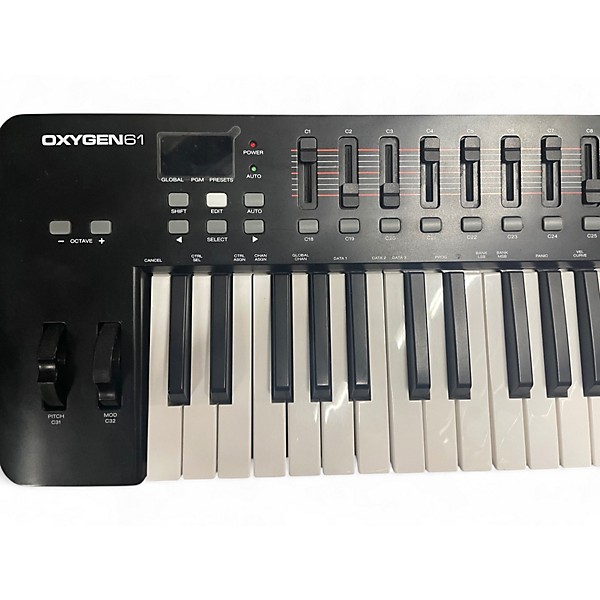 Used M-Audio Oxygen 61 Key MIDI Controller