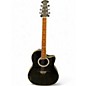 Used Ovation CC057 Celebrity Black Acoustic Electric Guitar thumbnail