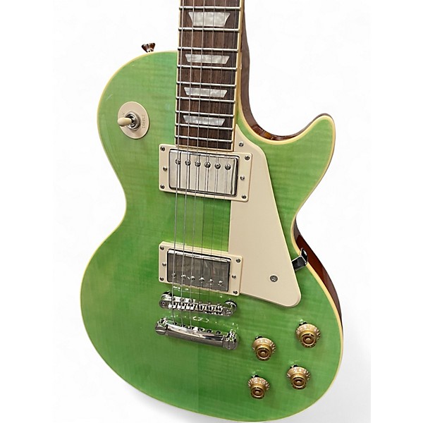 Used Epiphone Les Paul Standard GREEN Solid Body Electric Guitar