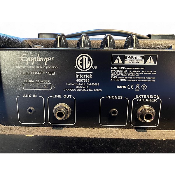 Used Epiphone Electar Guitar Combo Amp